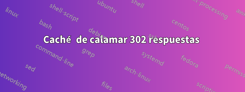 Caché de calamar 302 respuestas