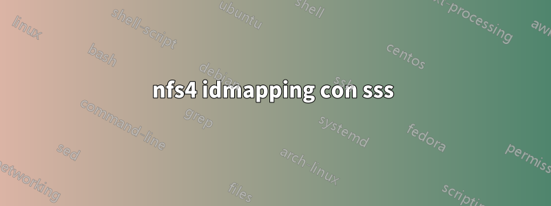 nfs4 idmapping con sss