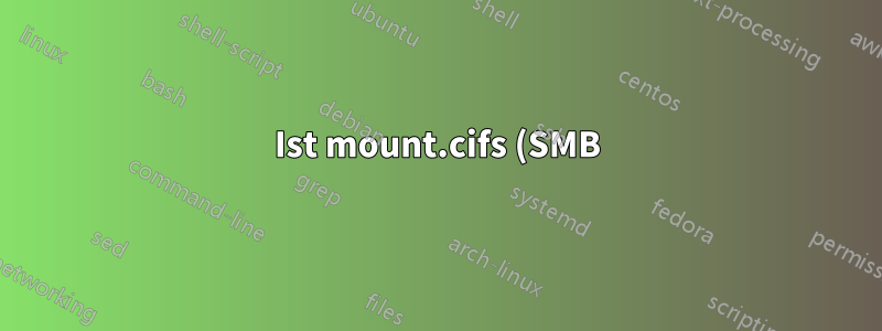 Ist mount.cifs (SMB) mit „seal“ und „sec=ntlmssp“ sicher?
