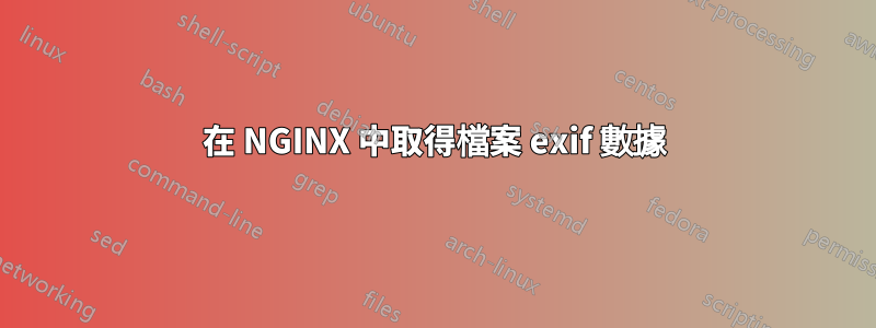 在 NGINX 中取得檔案 exif 數據