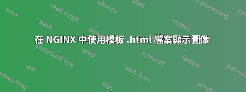 在 NGINX 中使用模板 .html 檔案顯示圖像