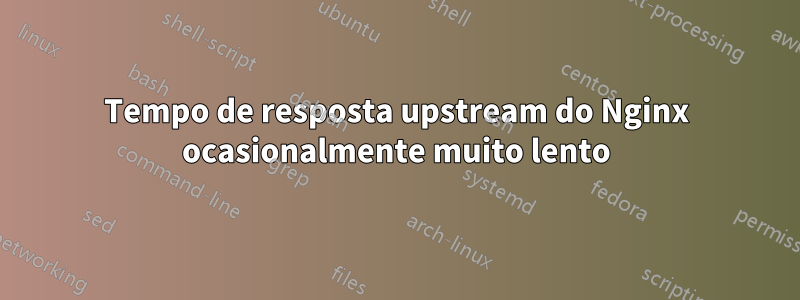 Tempo de resposta upstream do Nginx ocasionalmente muito lento