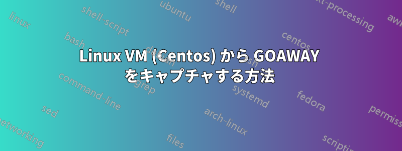 Linux VM (Centos) から GOAWAY をキャプチャする方法