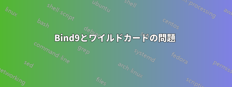 Bind9とワイルドカードの問題