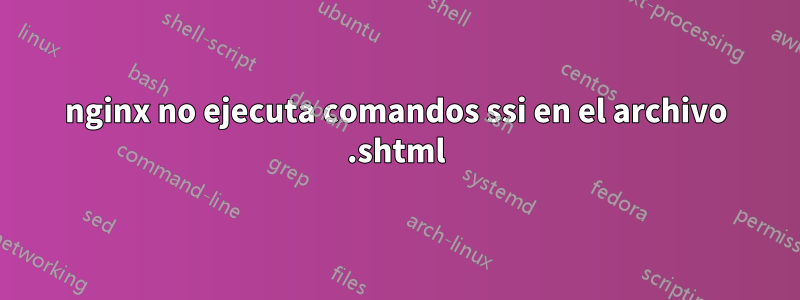 nginx no ejecuta comandos ssi en el archivo .shtml