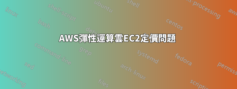 AWS彈性運算雲EC2定價問題