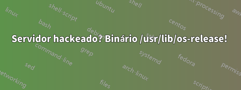 Servidor hackeado? Binário /usr/lib/os-release!