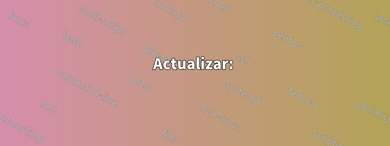 Actualizar: