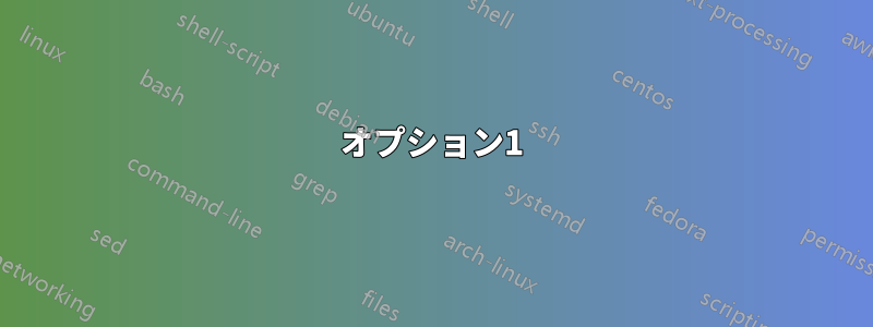 オプション1