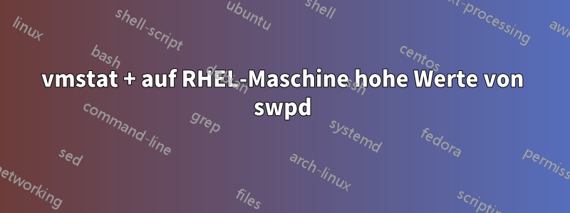 vmstat + auf RHEL-Maschine hohe Werte von swpd