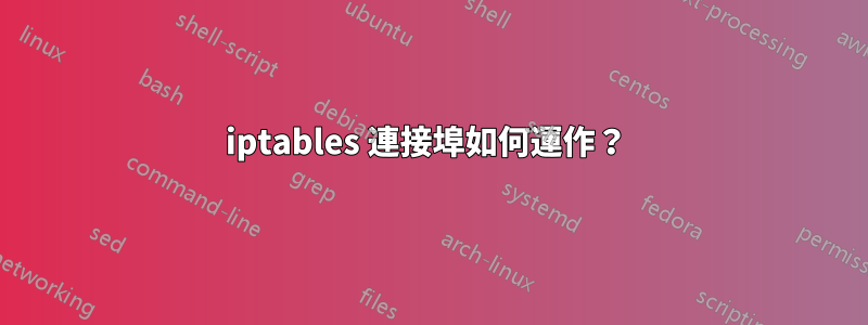 iptables 連接埠如何運作？ 