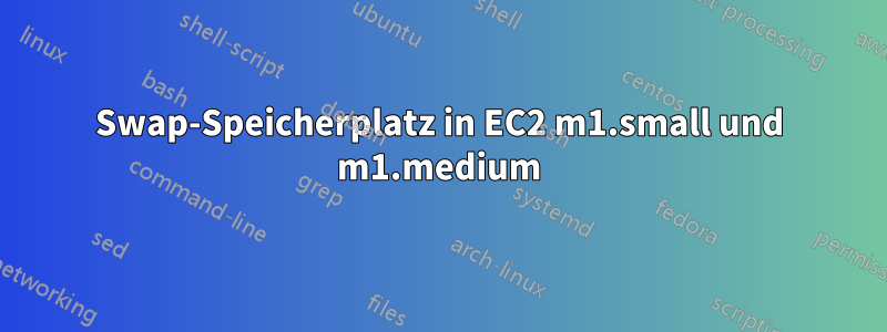 Swap-Speicherplatz in EC2 m1.small und m1.medium