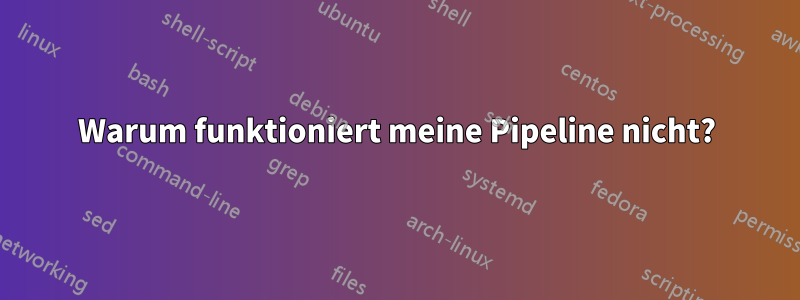 Warum funktioniert meine Pipeline nicht?