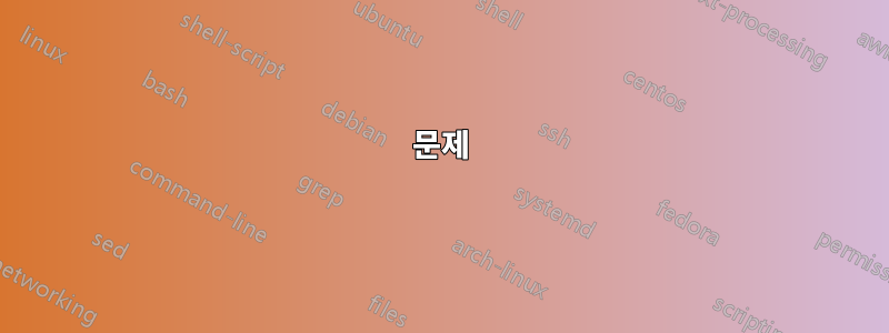 문제