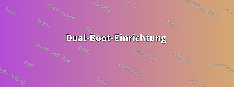 Dual-Boot-Einrichtung