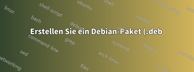 Erstellen Sie ein Debian-Paket (.deb) aus einem Qt-Projekt