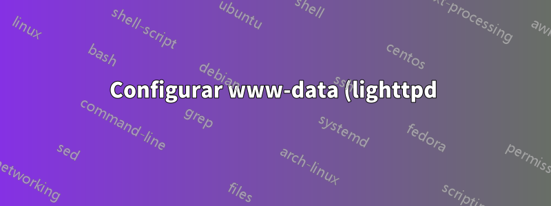 Configurar www-data (lighttpd) como sudoer no funciona