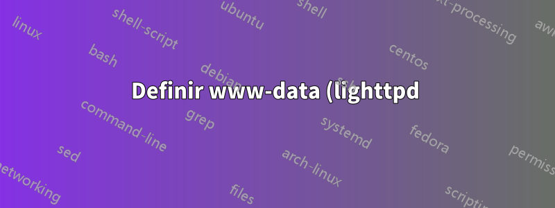 Definir www-data (lighttpd) como sudoer não funciona