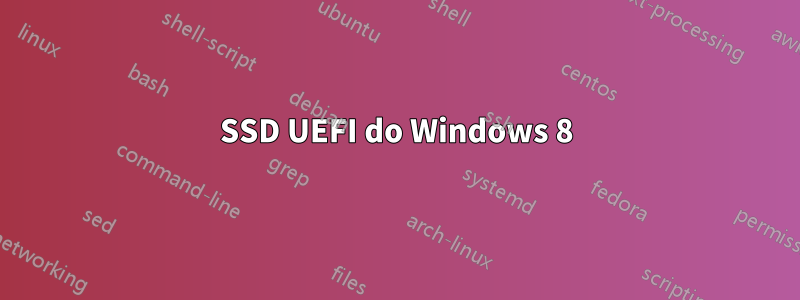 SSD UEFI do Windows 8