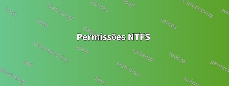 Permissões NTFS