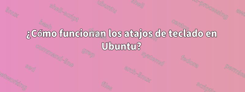 ¿Cómo funcionan los atajos de teclado en Ubuntu?