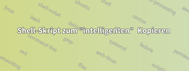 Shell-Skript zum "intelligenten" Kopieren