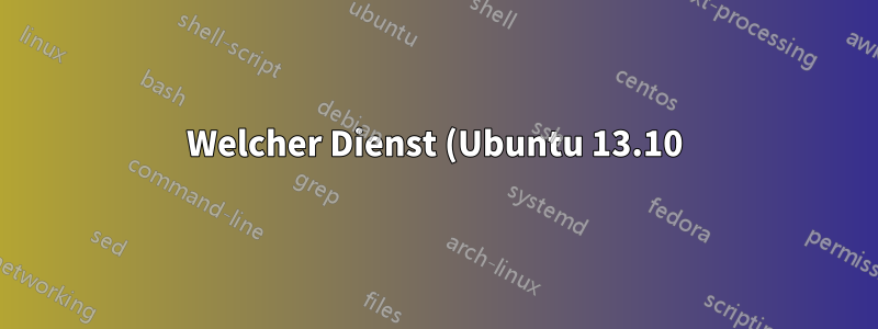 Welcher Dienst (Ubuntu 13.10) versetzt meinen Laptop in den Ruhezustand, wenn ich den Deckel schließe?