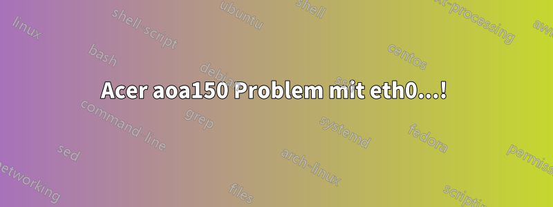 Acer aoa150 Problem mit eth0...!