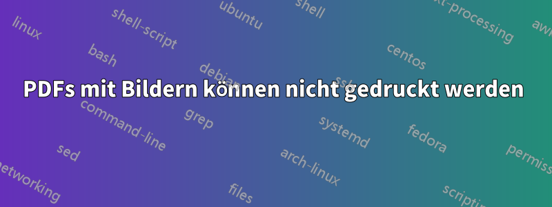 PDFs mit Bildern können nicht gedruckt werden