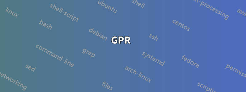 GPR 