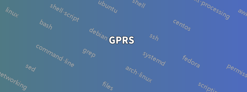 GPRS 