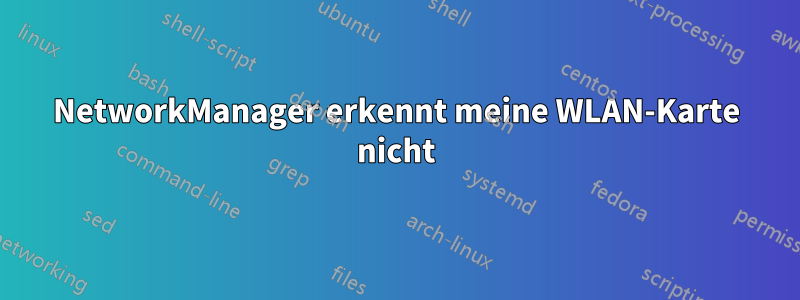 NetworkManager erkennt meine WLAN-Karte nicht