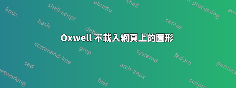 Oxwell 不載入網頁上的圖形