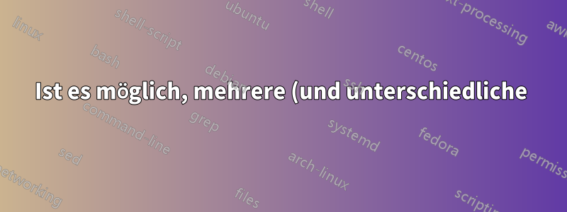 Ist es möglich, mehrere (und unterschiedliche) Fotos von Shotwell auszudrucken?