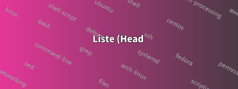 Liste (Head) der Pakete, die von einem bestimmten PPA über die Befehlszeile verfügbar sind