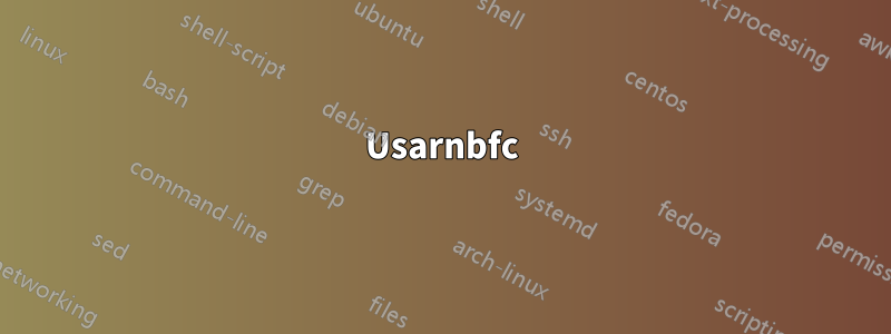 Usarnbfc