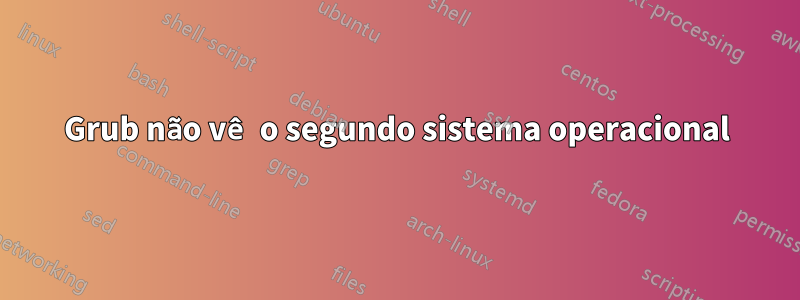 Grub não vê o segundo sistema operacional