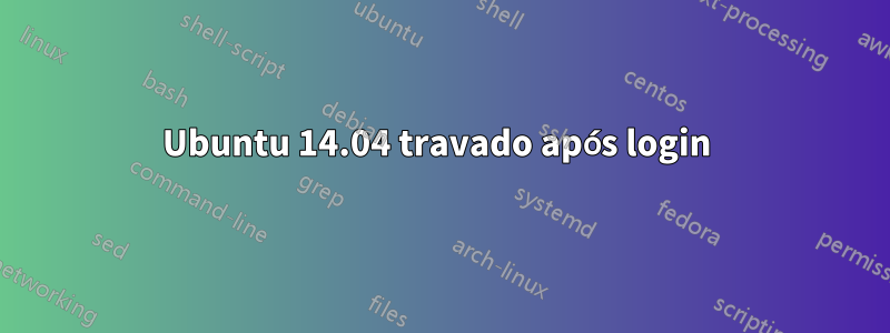 Ubuntu 14.04 travado após login 