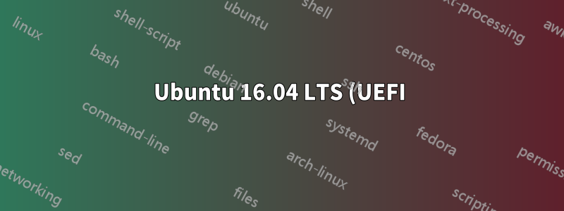 Ubuntu 16.04 LTS (UEFI) 上的文字安裝程式在語言選擇面板上凍結