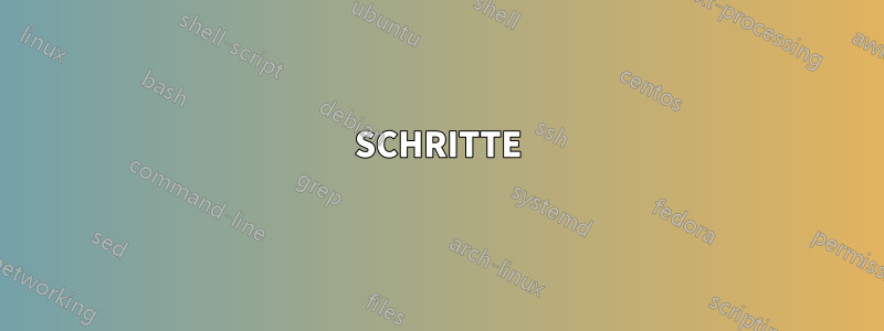 SCHRITTE