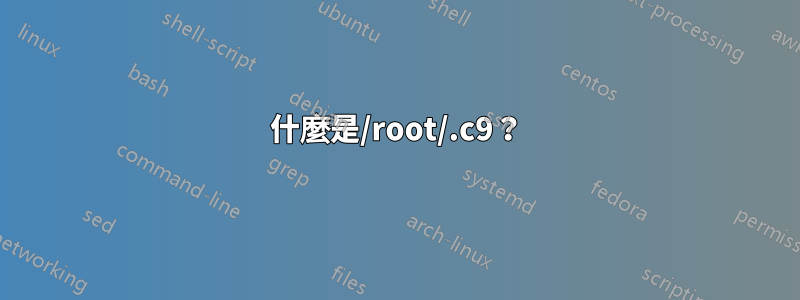 什麼是/root/.c9？