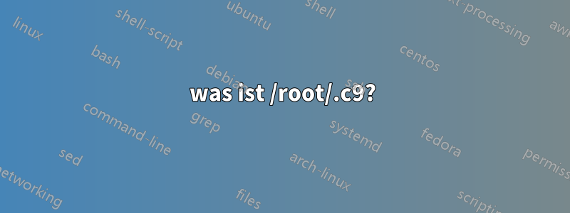 was ist /root/.c9?