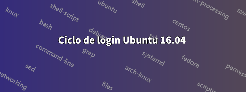 Ciclo de login Ubuntu 16.04