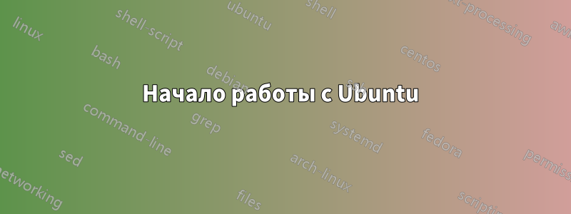 Начало работы с Ubuntu 