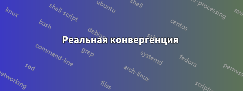 Реальная конвергенция