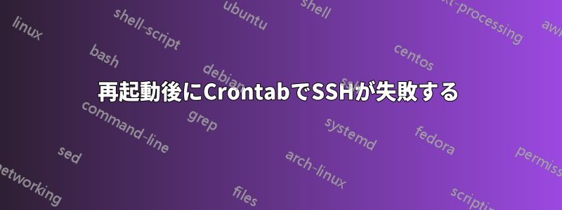 再起動後にCrontabでSSHが失敗する