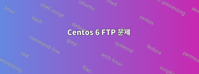 Centos 6 FTP 문제