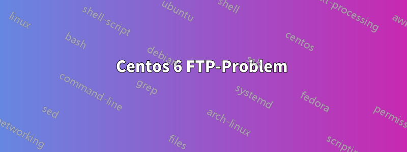Centos 6 FTP-Problem