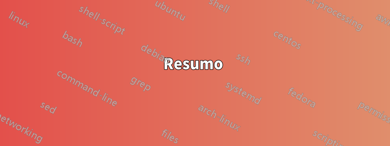 Resumo