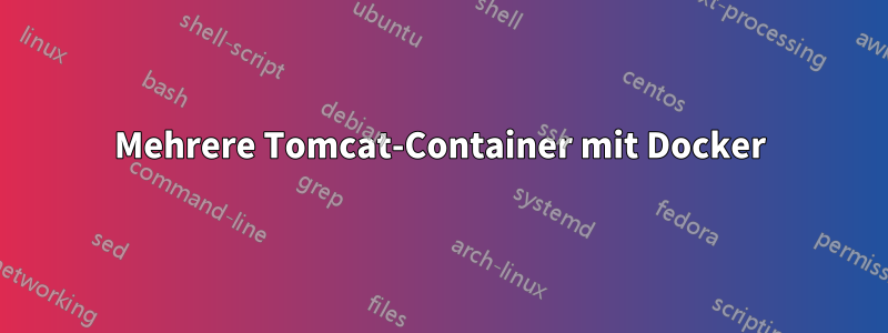 Mehrere Tomcat-Container mit Docker